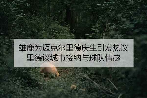 雄鹿为迈克尔里德庆生引发热议 里德谈城市接纳与球队情感（yabo）